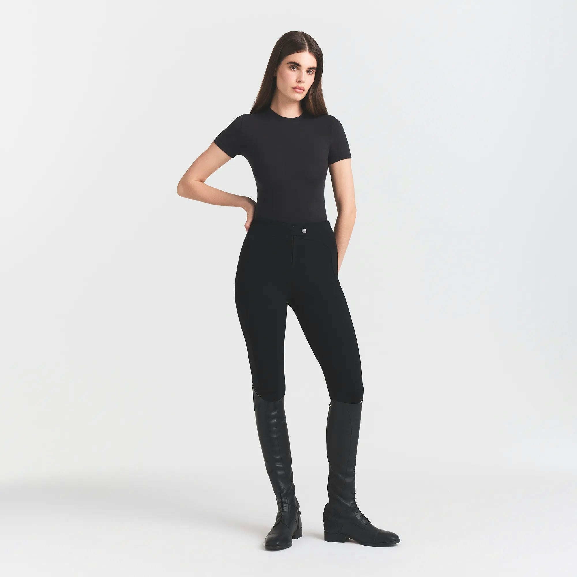 ZIP FRONT LEGGING