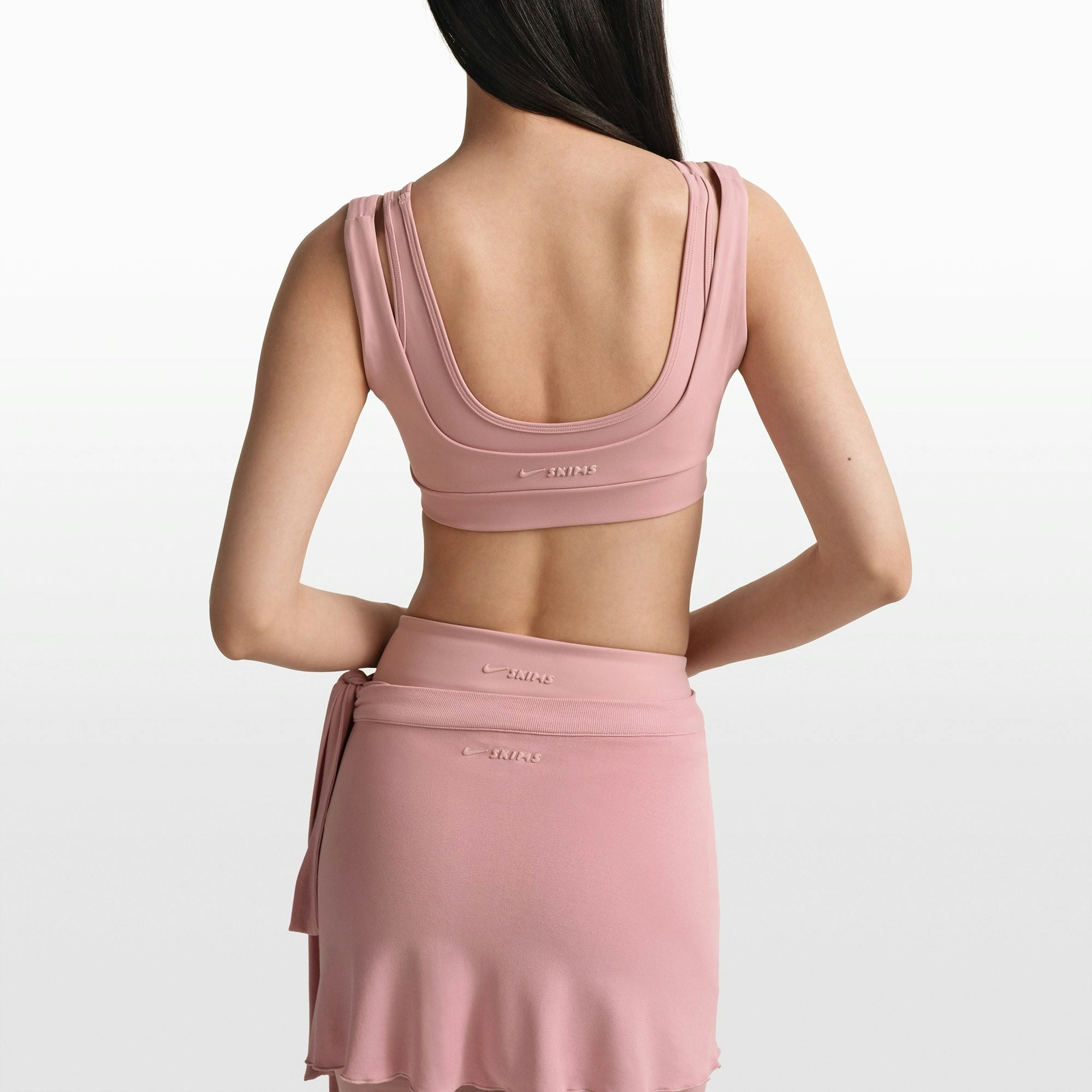 DOUBLE STRAP SCOOP BRA - 5