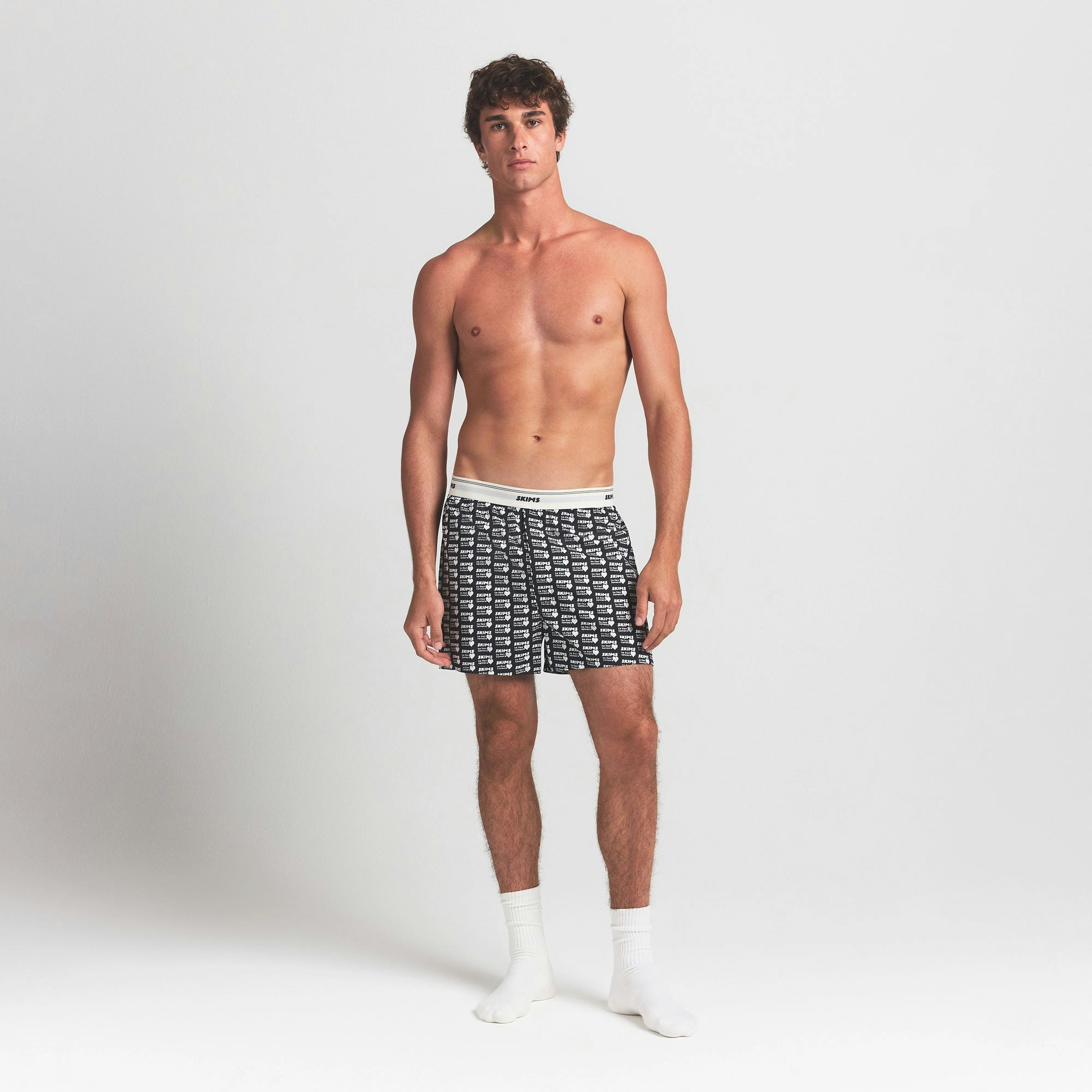 MENS LOGO BAND BOXER