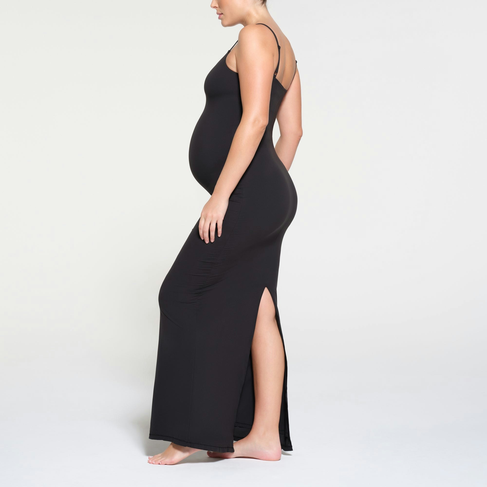 MATERNITY LONG SLIP DRESS