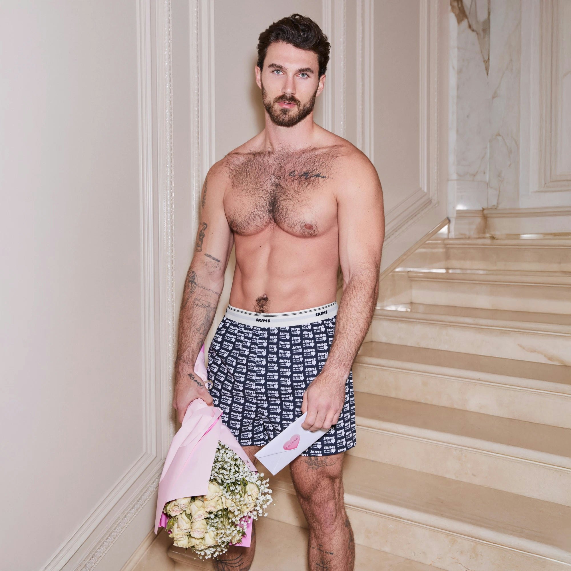 MENS LOGO BAND BOXER - 5