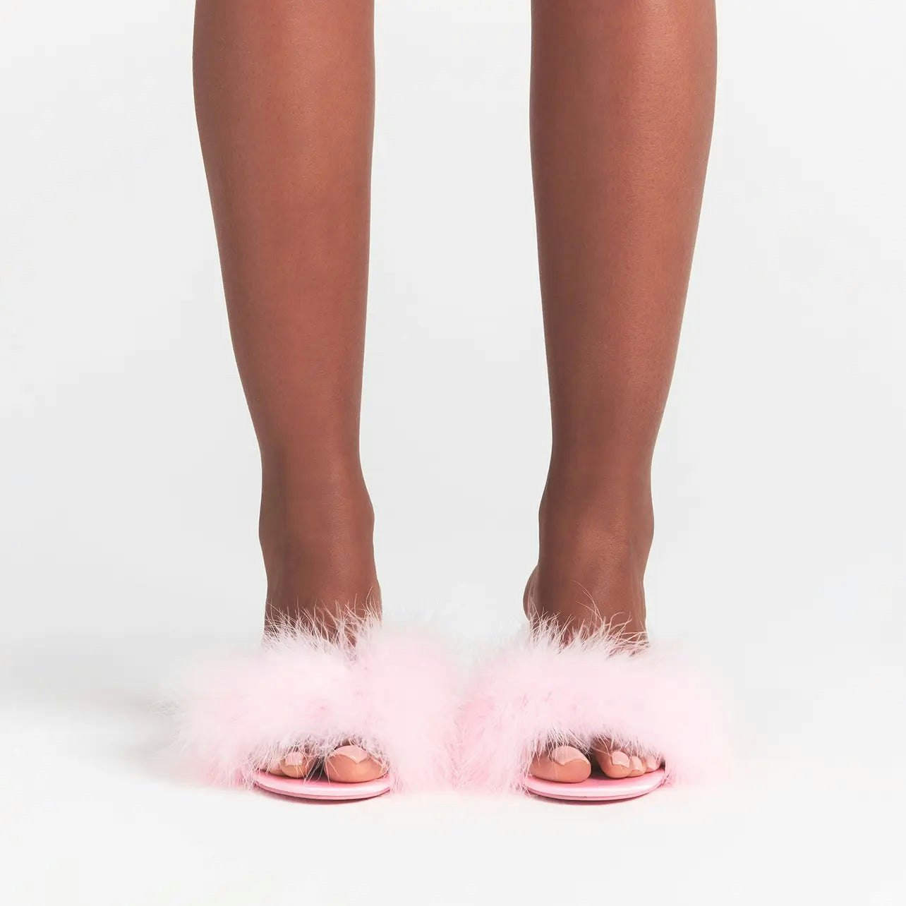 FEATHER KITTEN HEEL - 3