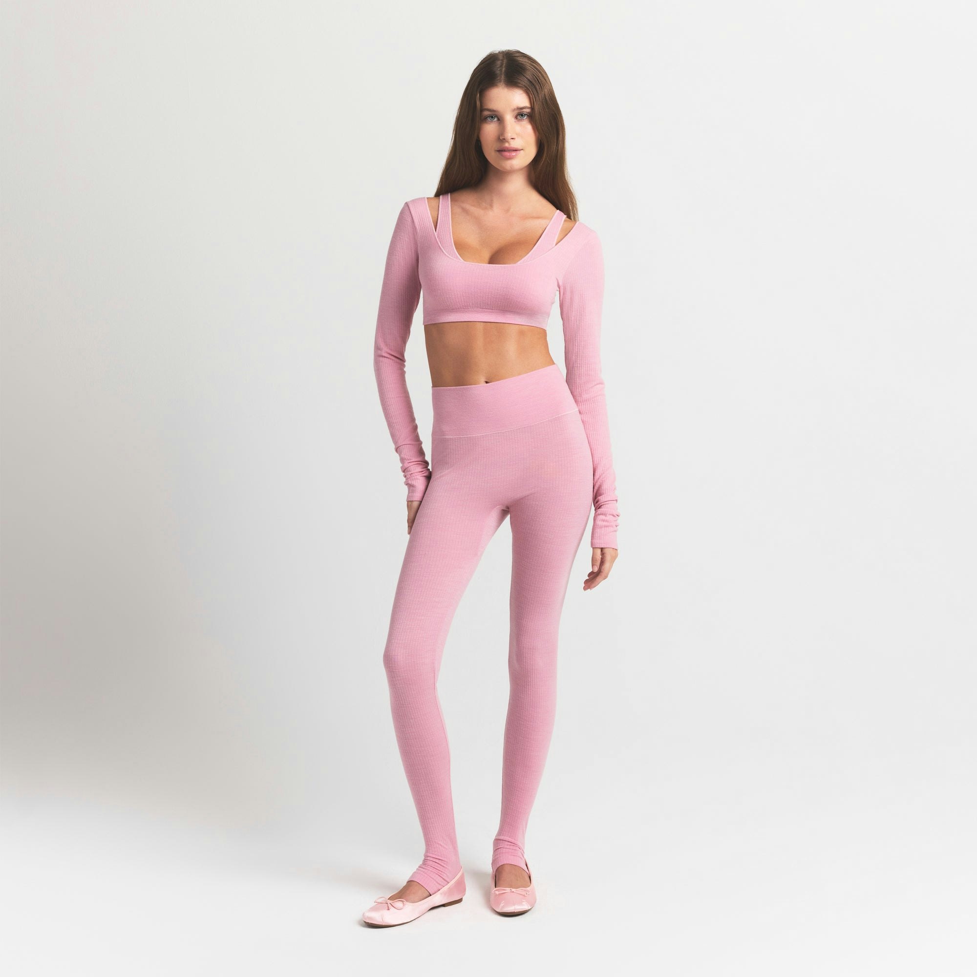 LONG SLEEVE SUPER CROPPED TOP