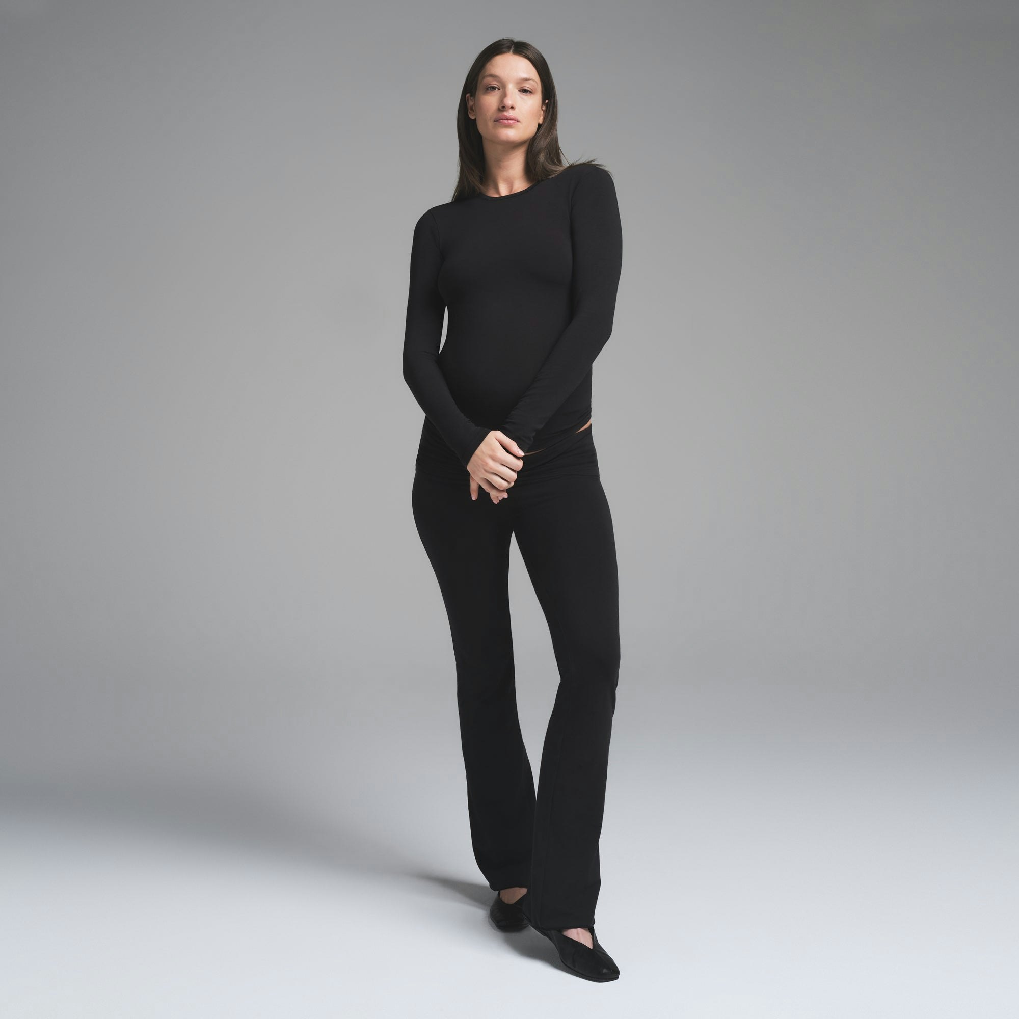 MATERNITY LONG SLEEVE T-SHIRT