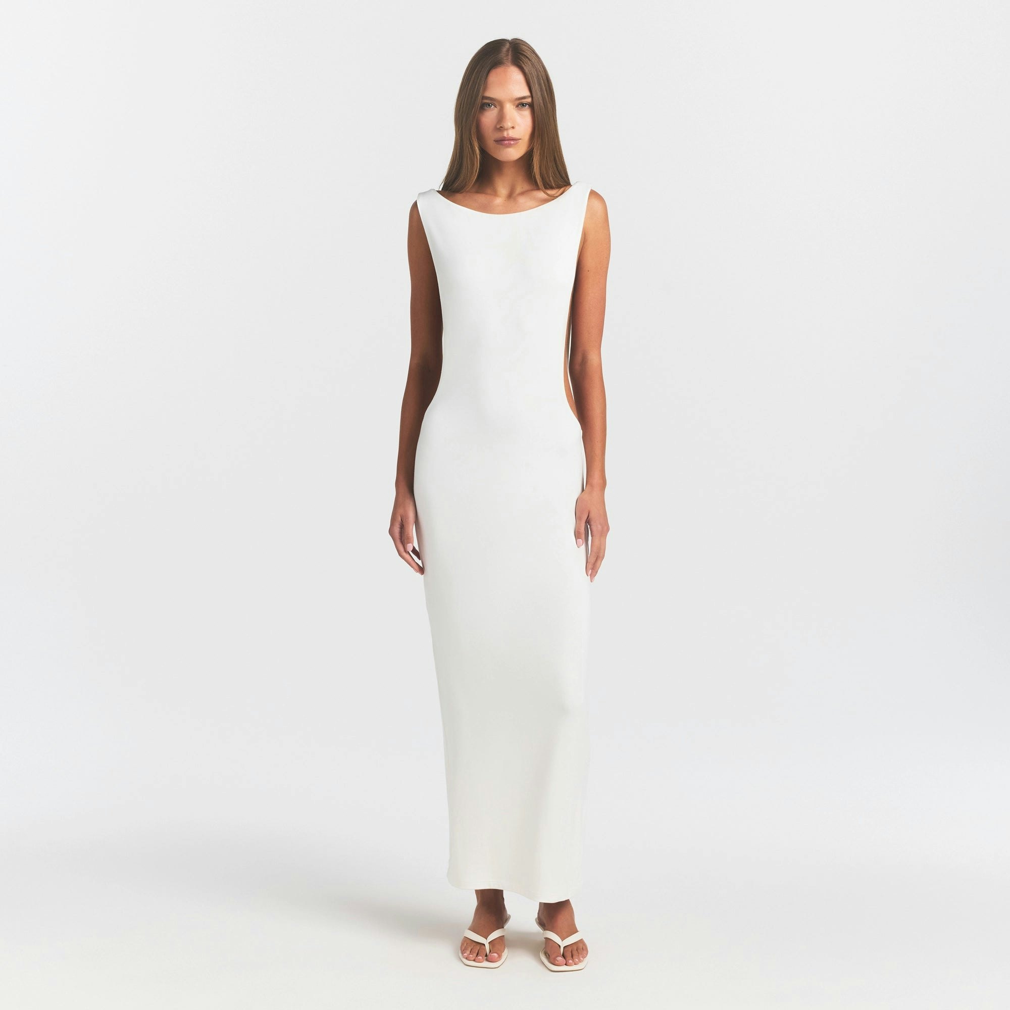 CUT OUT LONG DRESS - 3