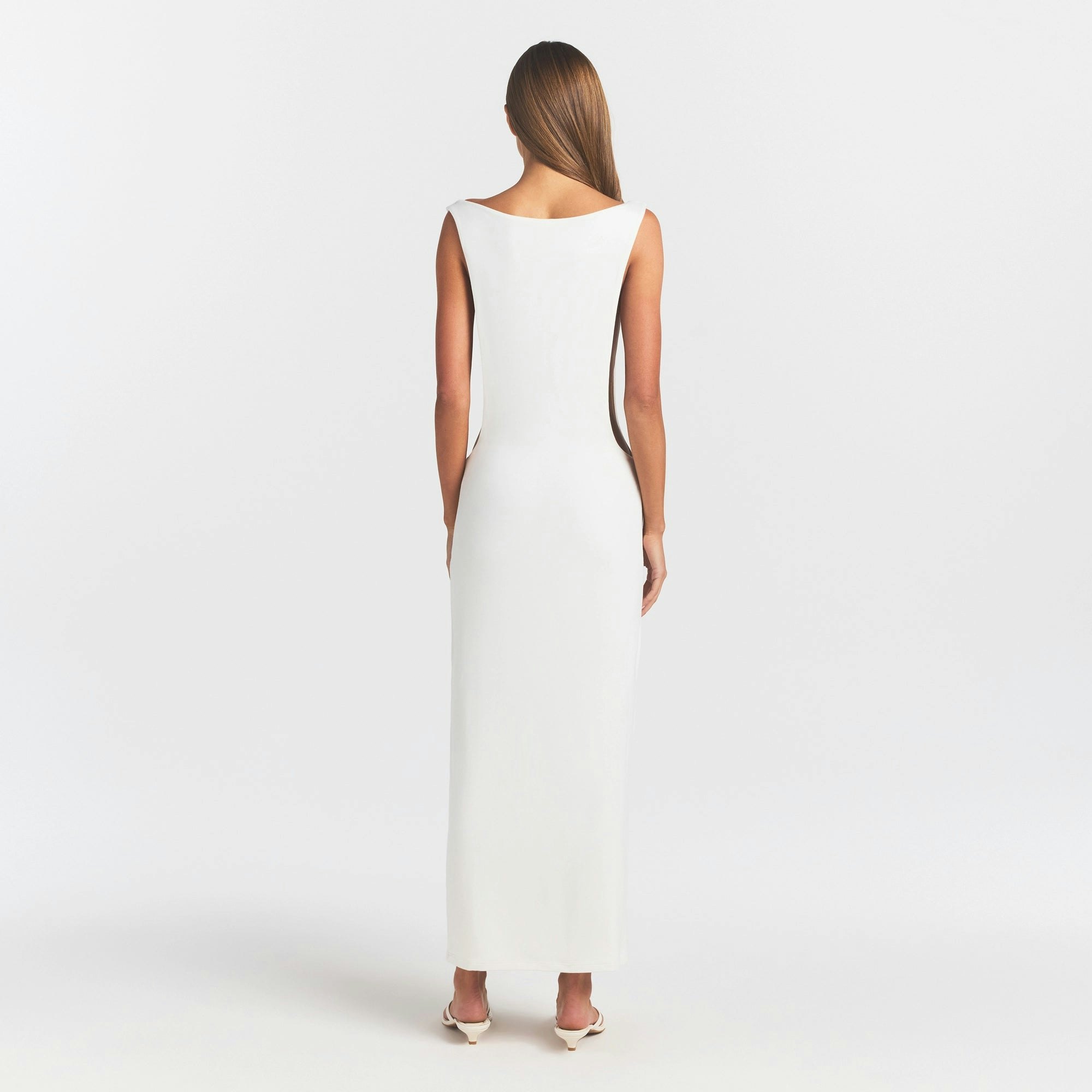 CUT OUT LONG DRESS - 4