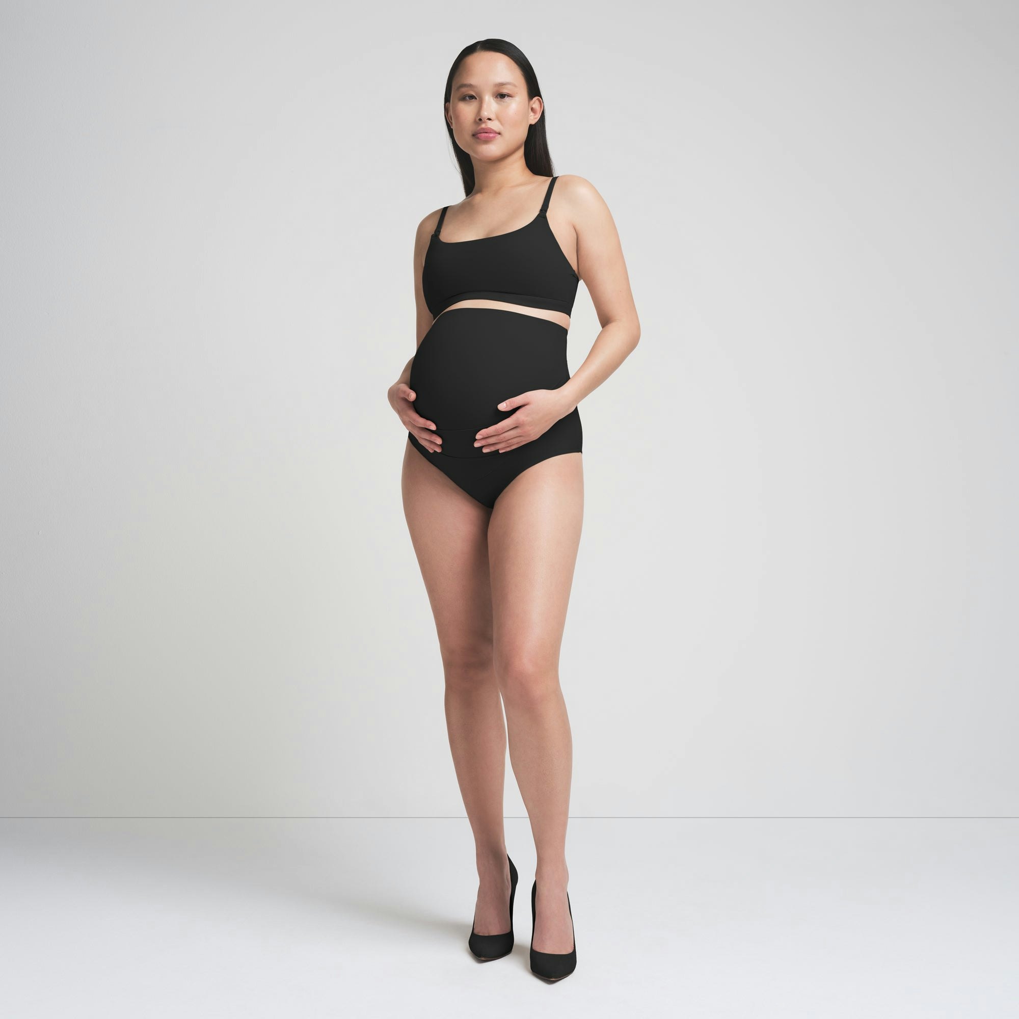 MATERNITY BANDED HIGH-WAISTED BRIEF