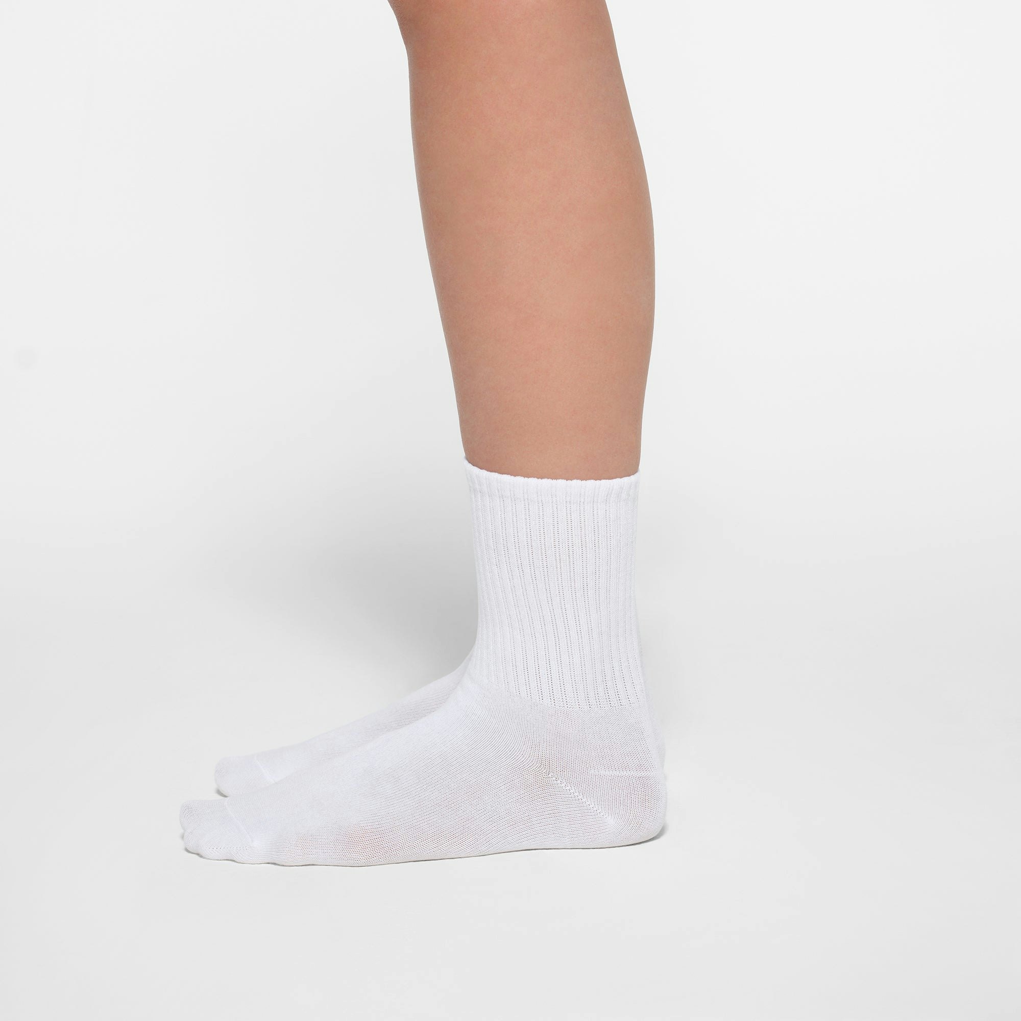 RIBBED CREW SOCK 3-PACK