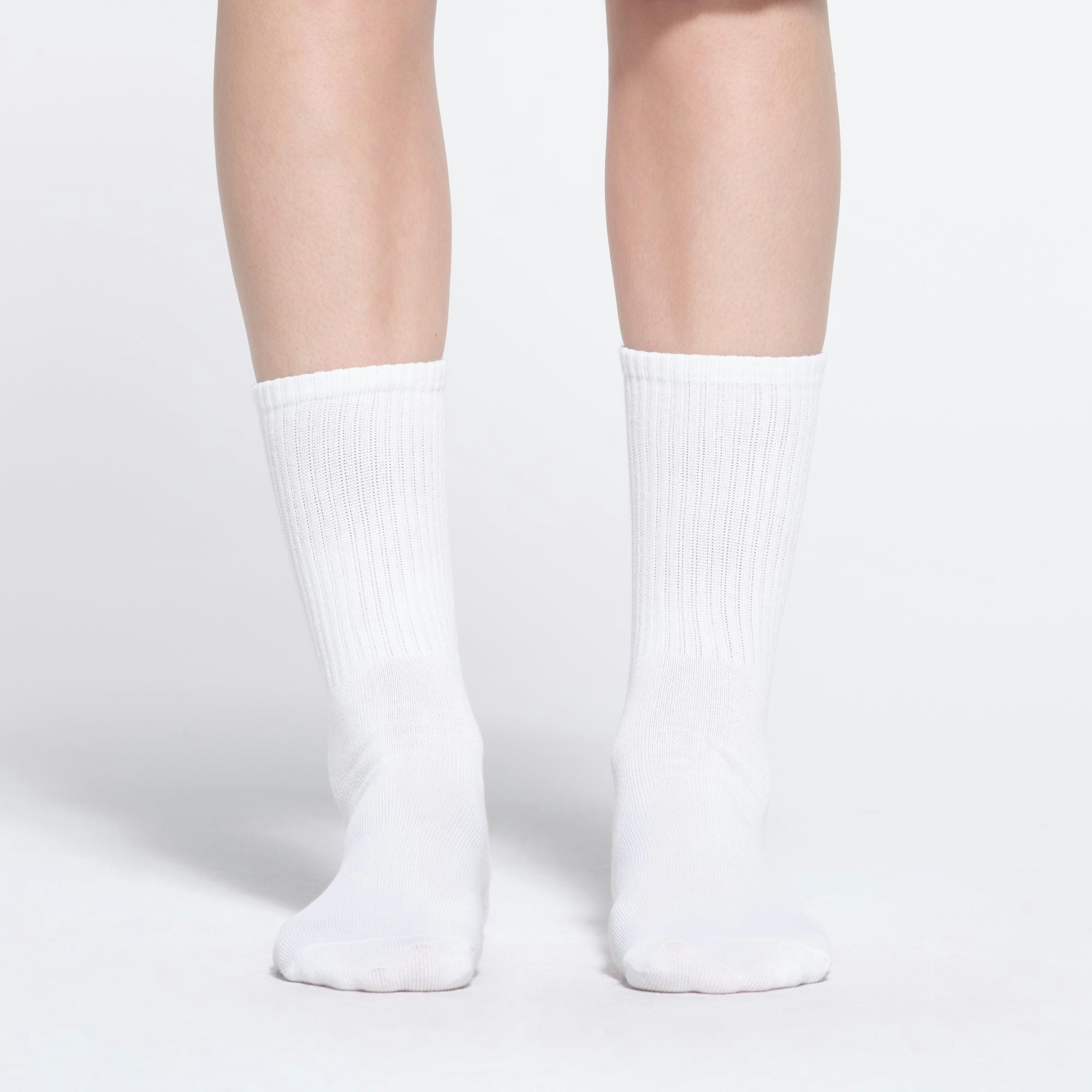 RIBBED CREW SOCK
