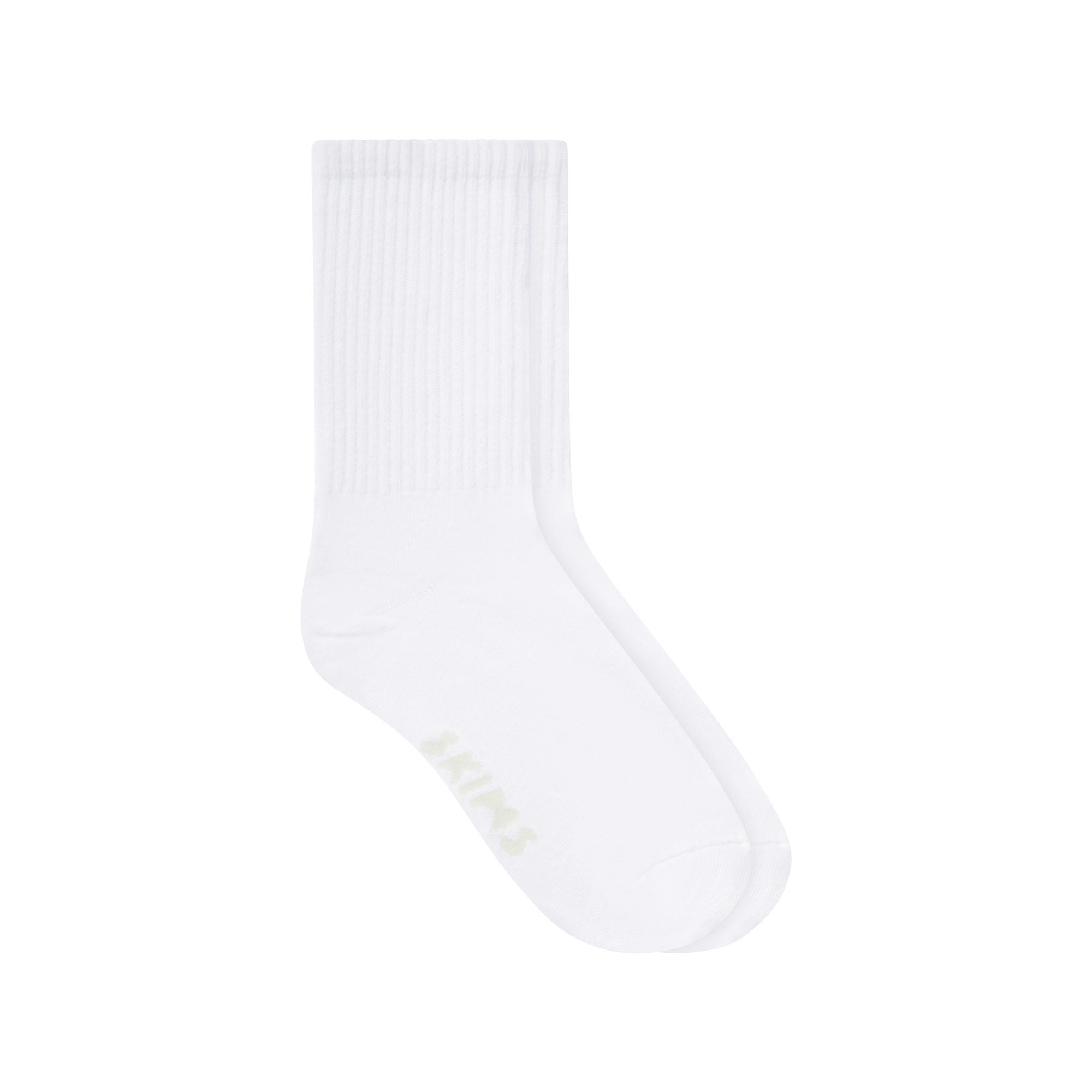 RIBBED CREW SOCK - 5
