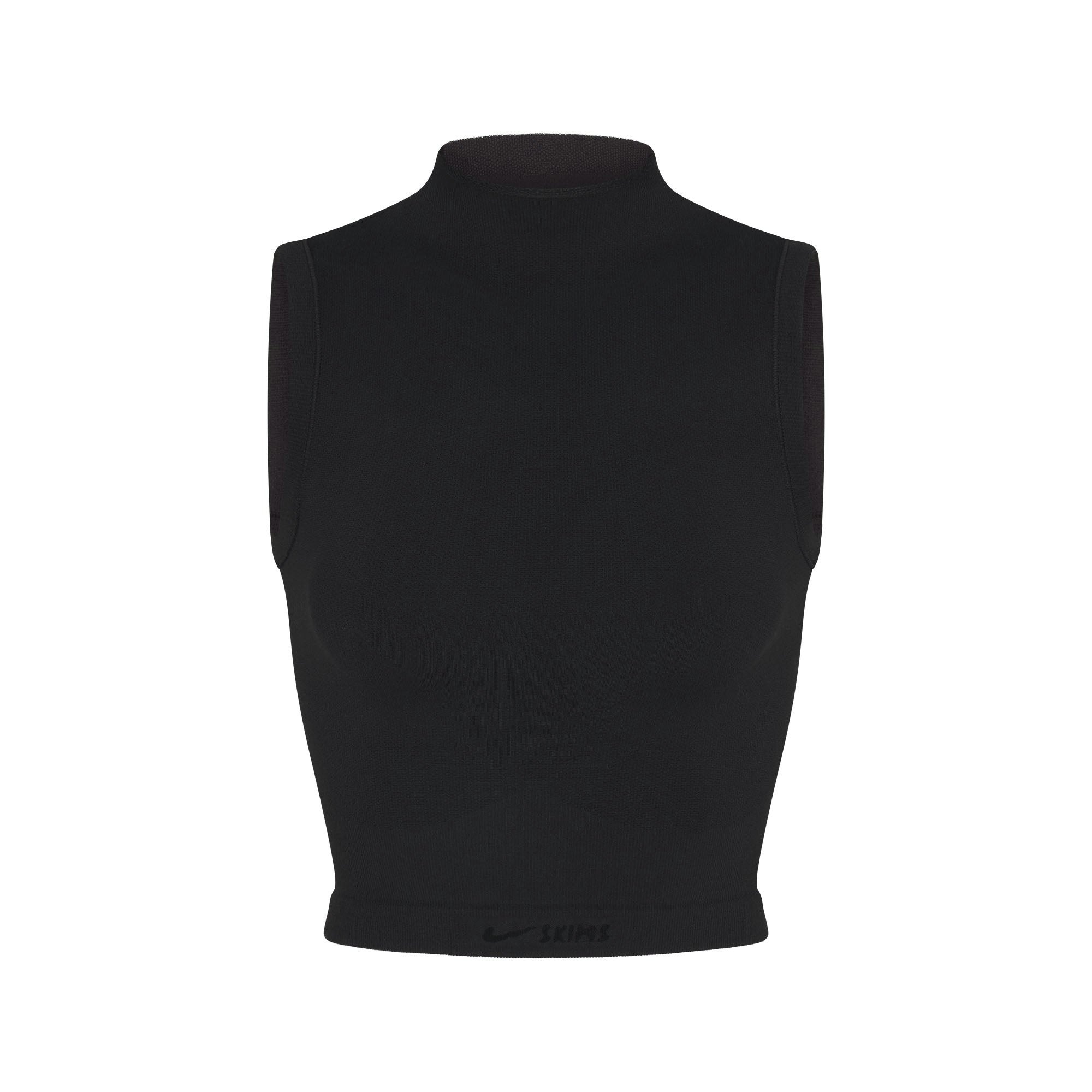 MOCK NECK BRA TOP - 9