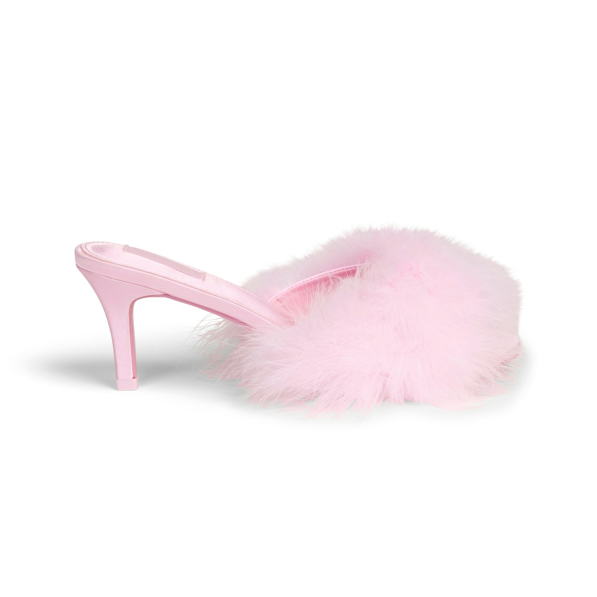 FEATHER KITTEN HEEL - 7