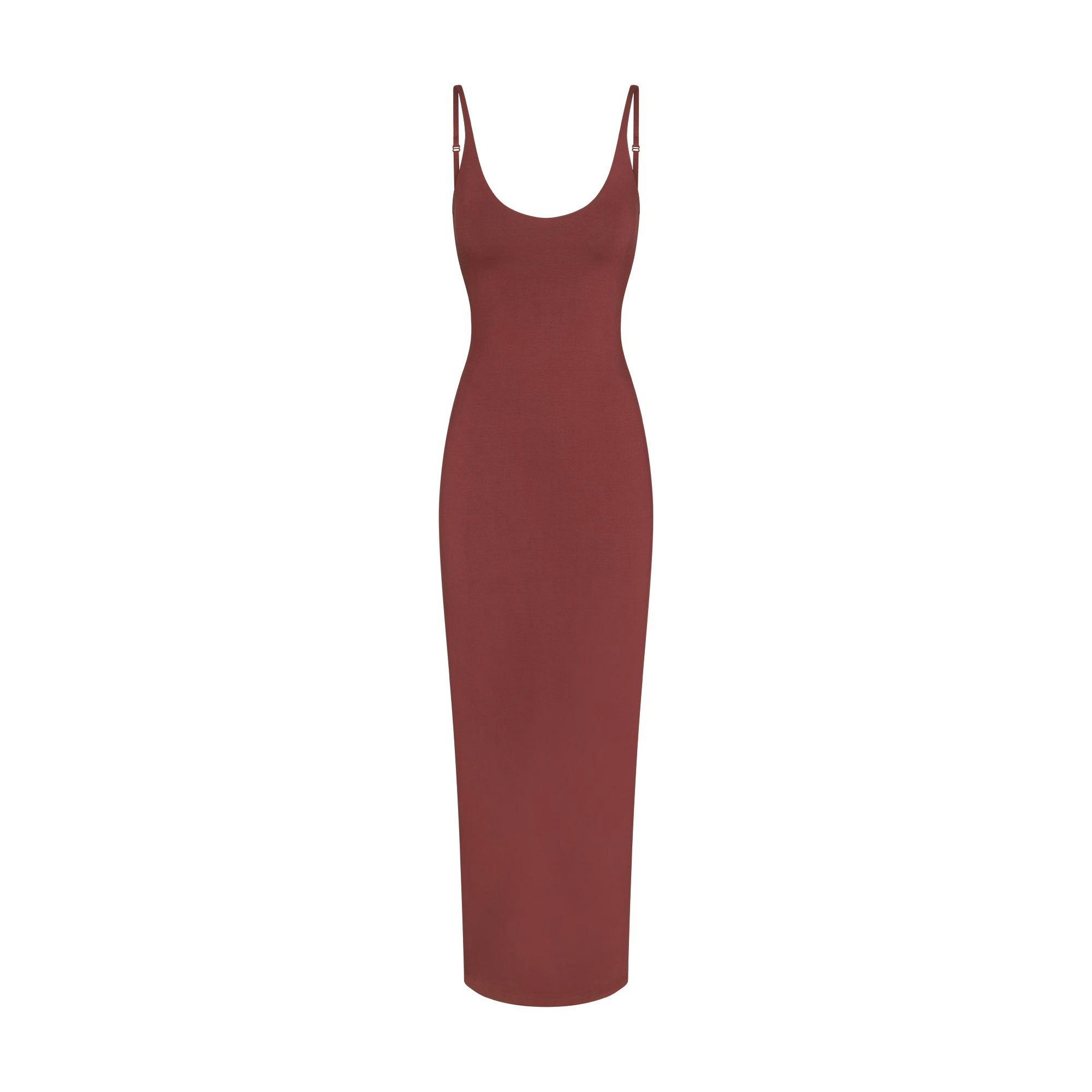 SCOOP NECK LONG DRESS - 6