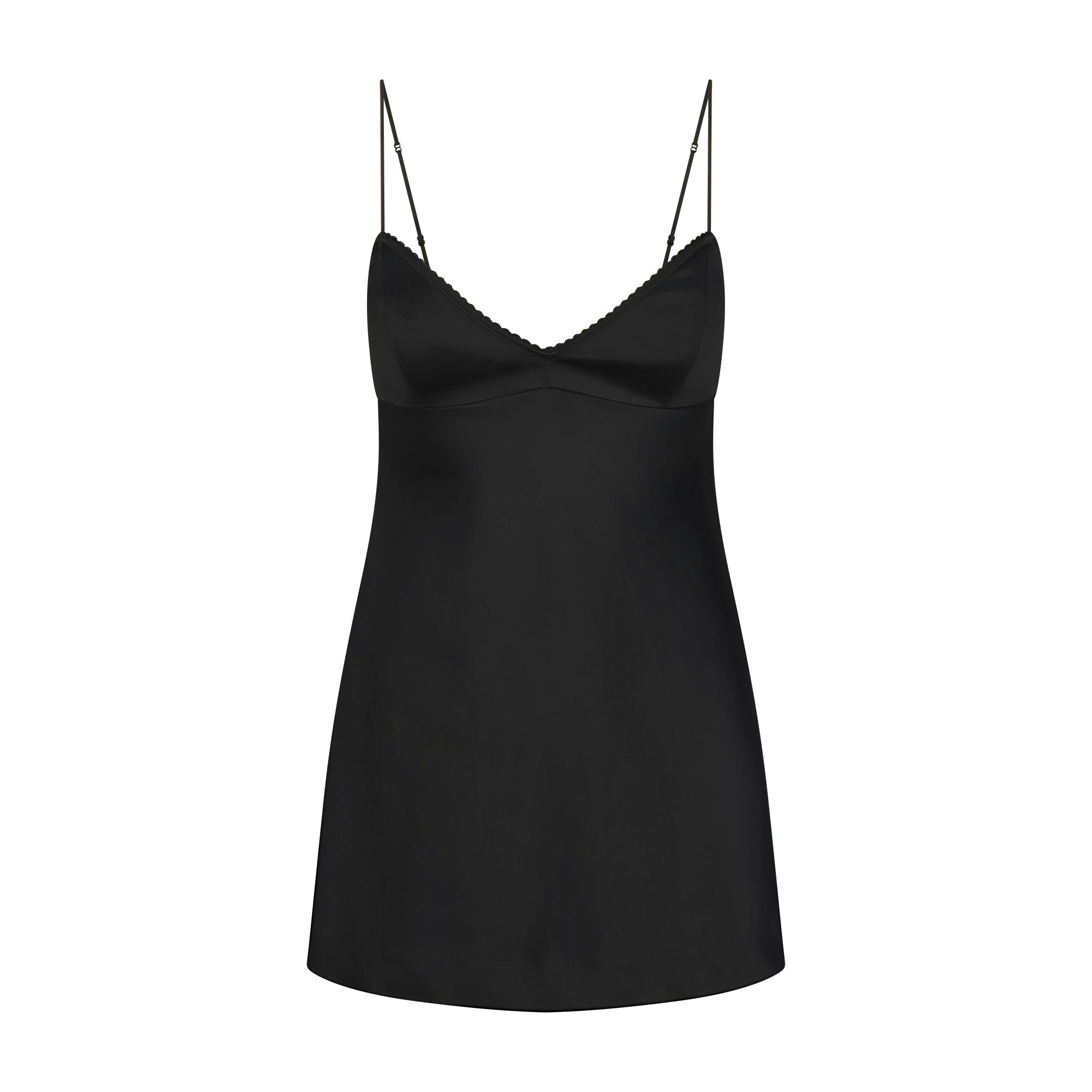 SATIN MINI DRESS - 5