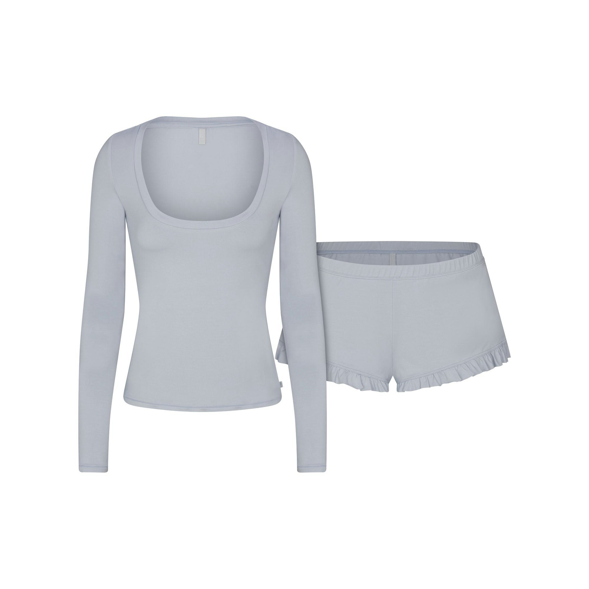 SCOOP NECK SLEEP SET - 5