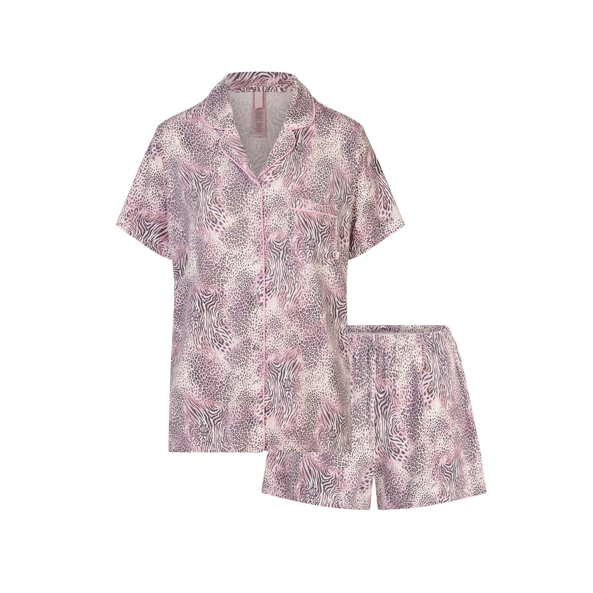 SHORT SLEEVE BUTTON UP SET - 5