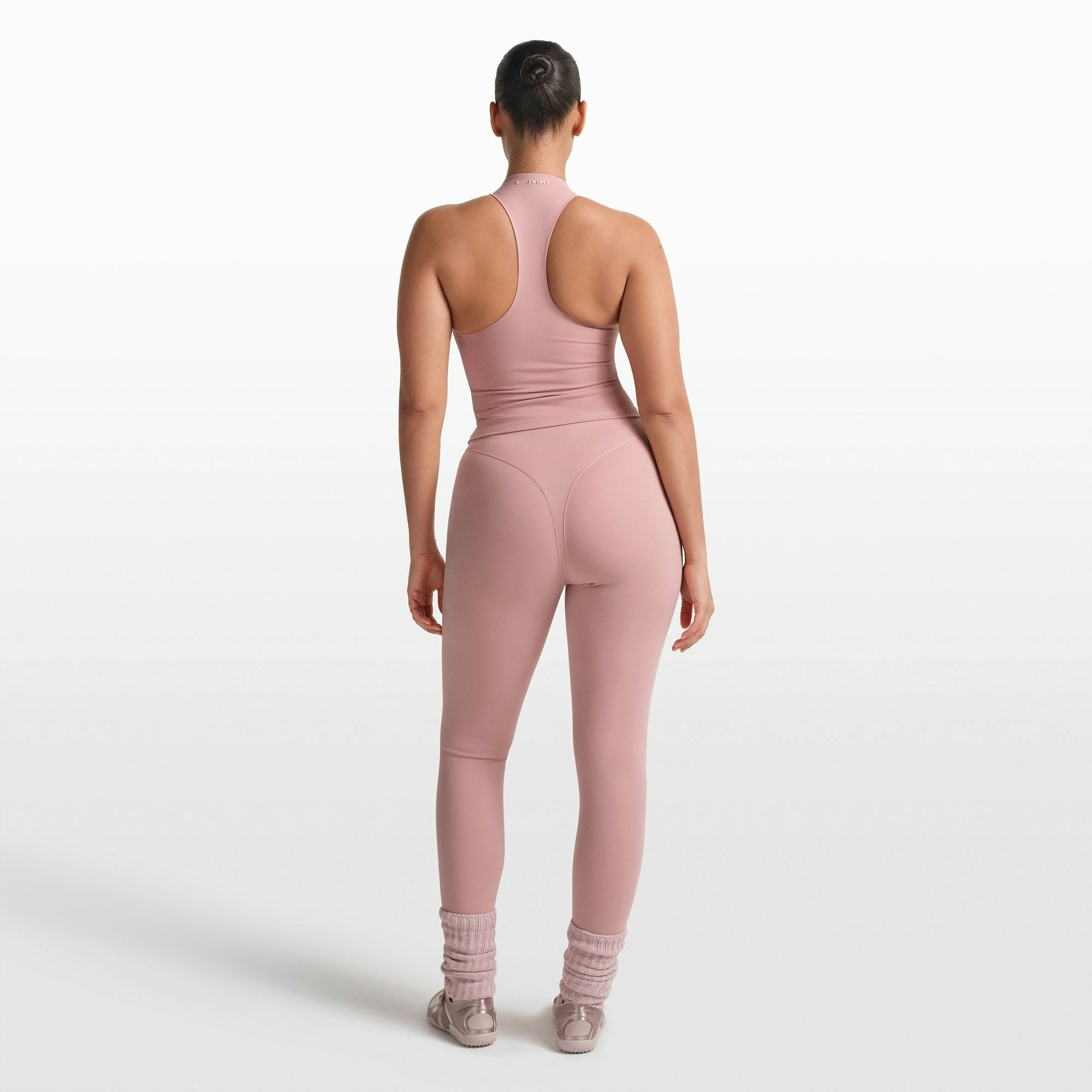 MOCK NECK RACER TANK - 5