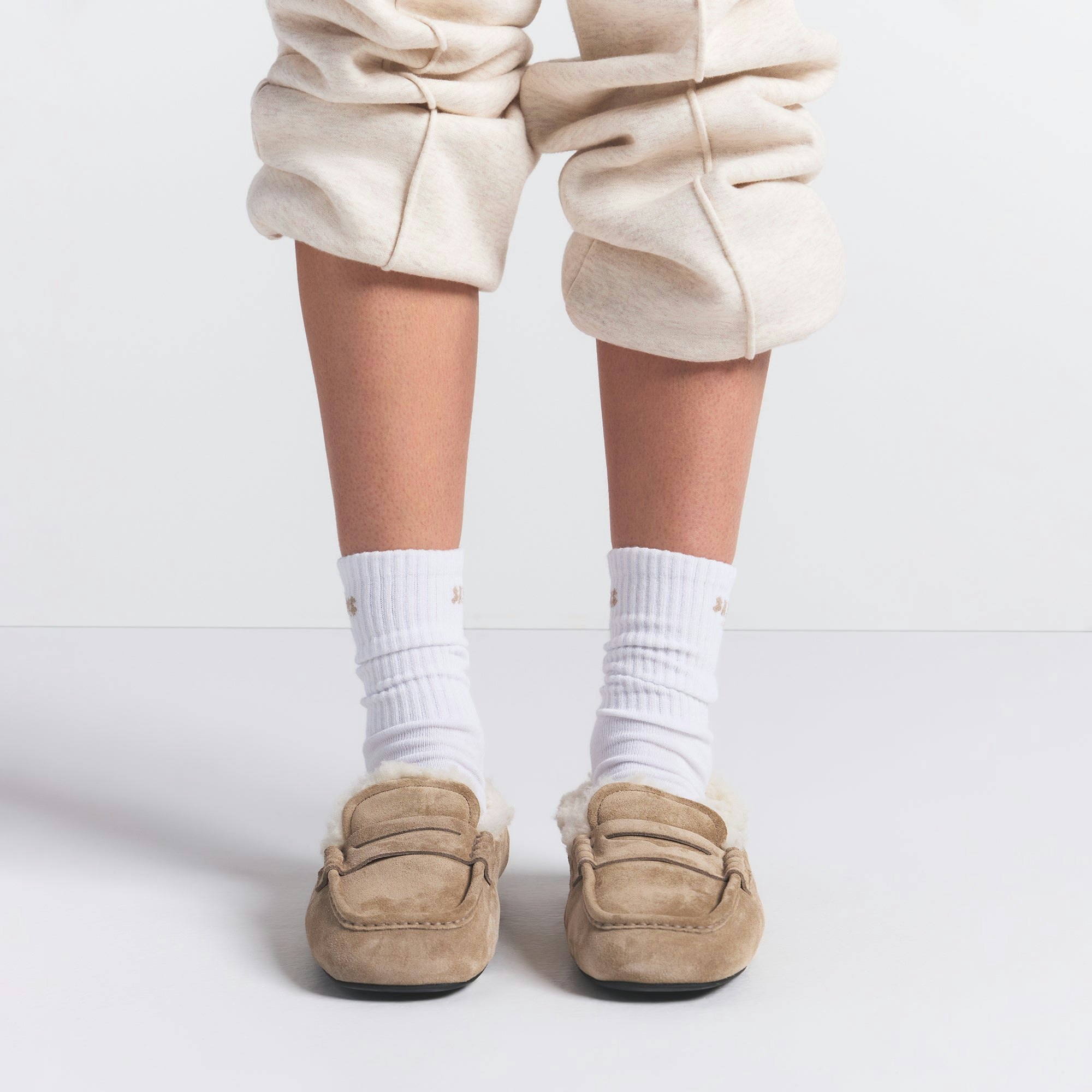 RIBBED CREW LOGO SOCK 3-PACK - 4