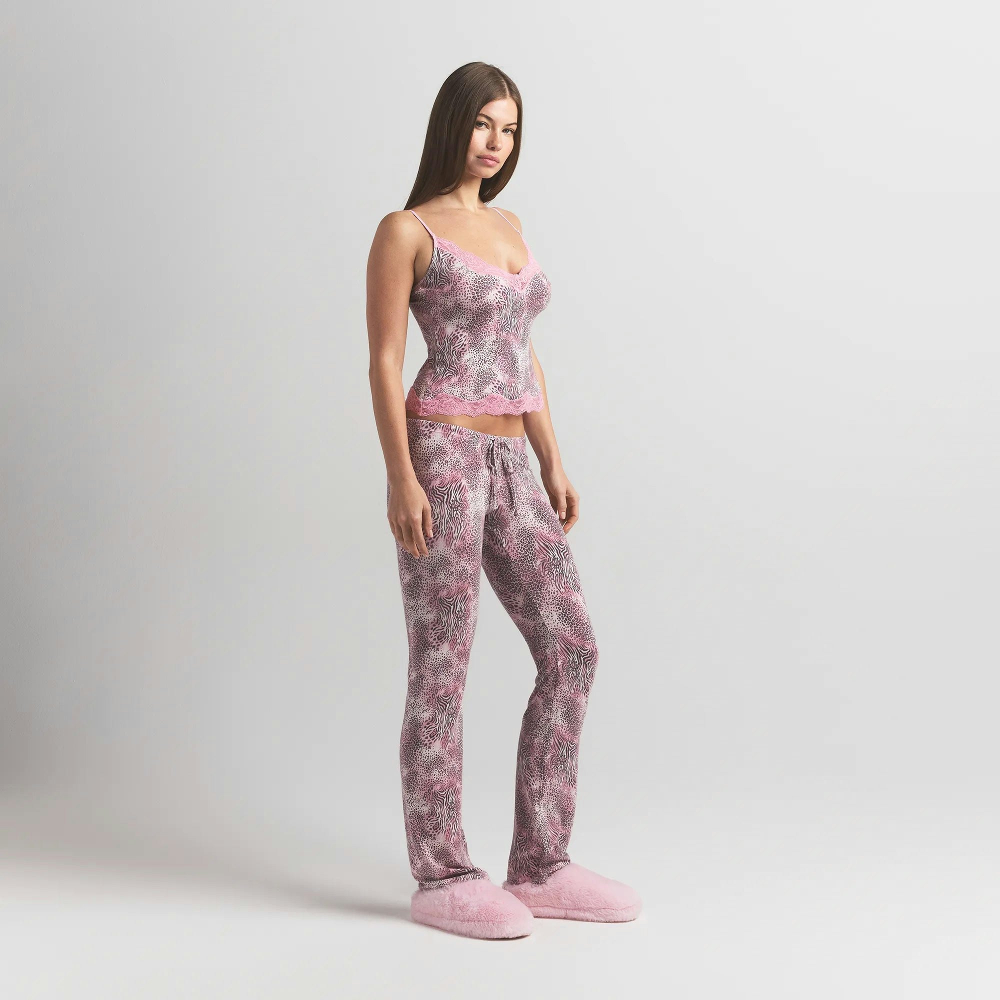 LACE CAMI AND PANT SET - 3