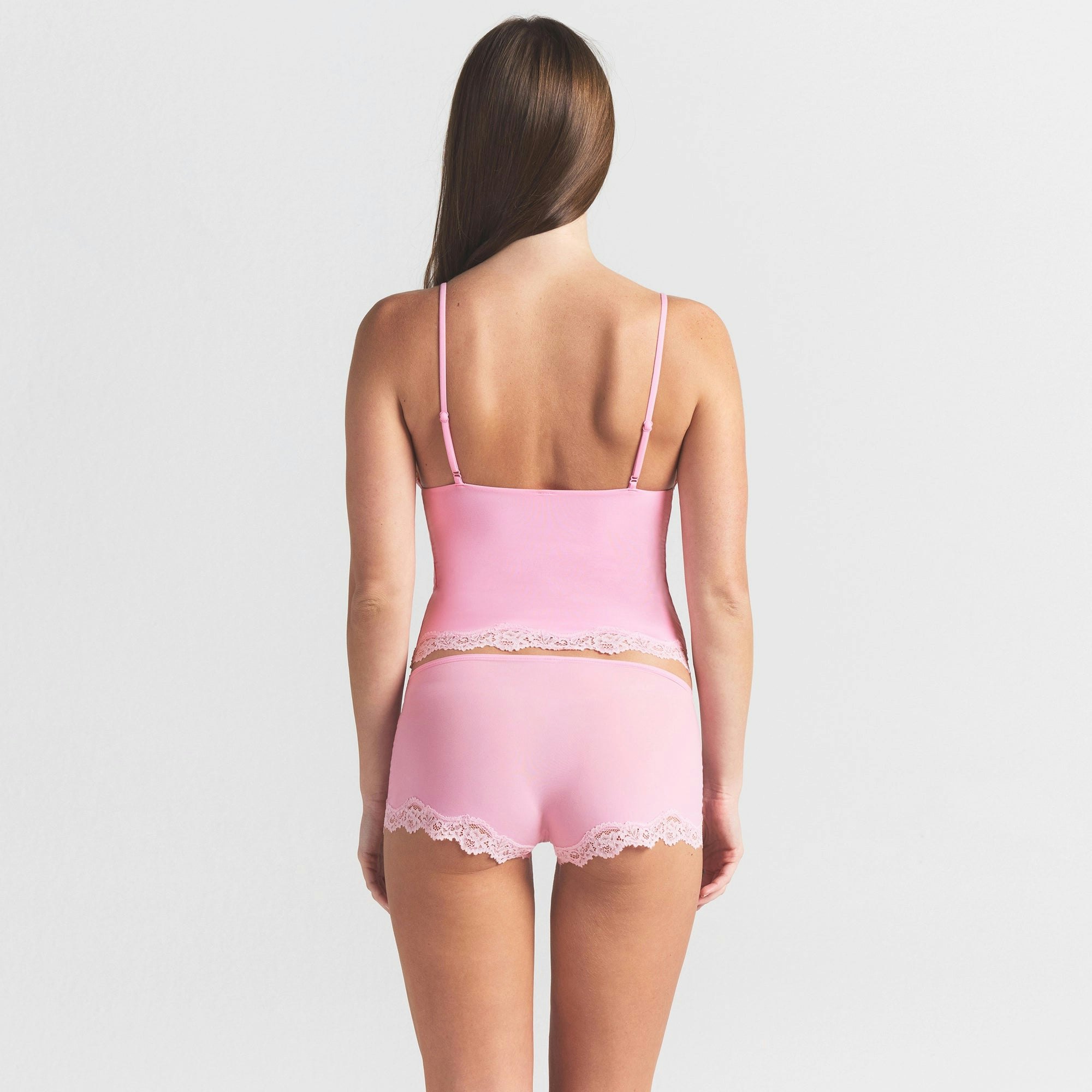 TRIANGLE CAMI AND BOY SHORT SET - 4