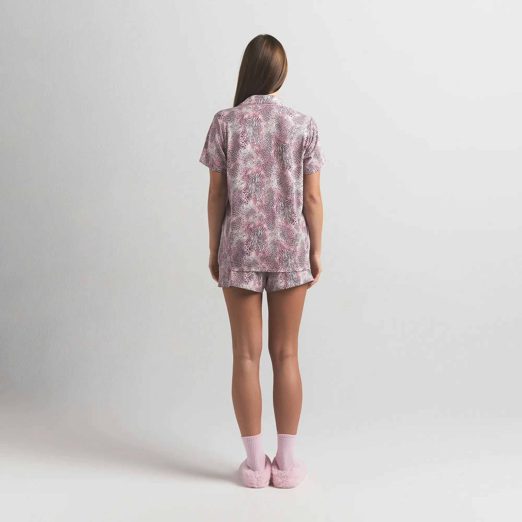 SHORT SLEEVE BUTTON UP SET - 3