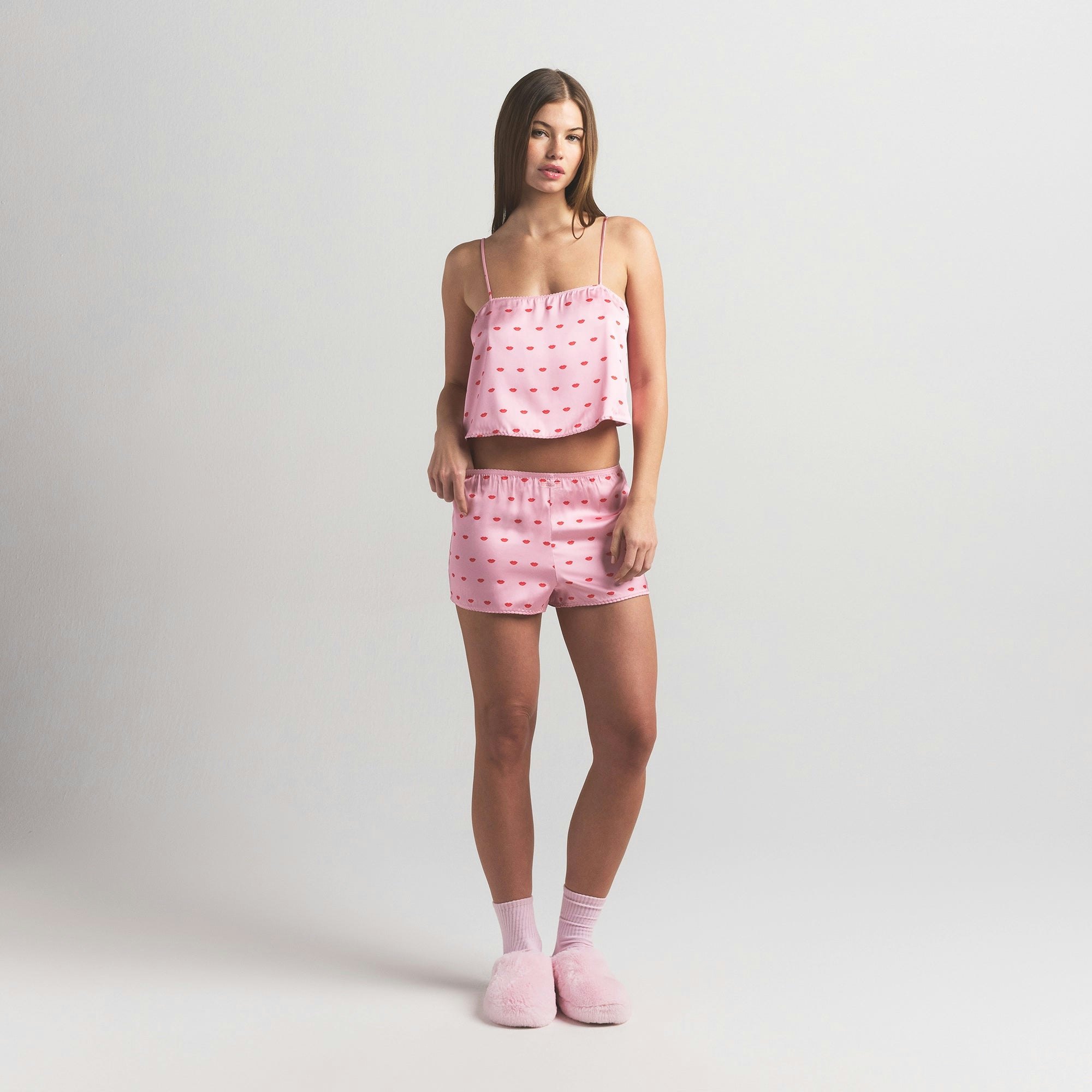 CAMI AND SHORT SLEEP SET - 4